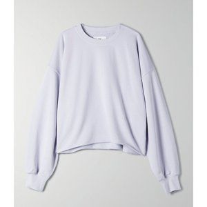 ARITZIA TNA AIRAF BOYFRIEND CREW SWEATSHIRT